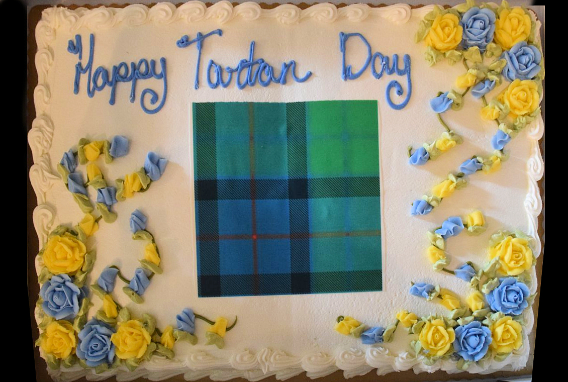 TartanDayCake